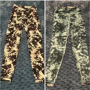 With Brand Reversible Leggings 
Size Medium